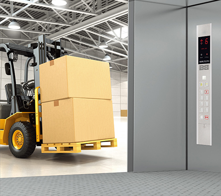 Freight elevator